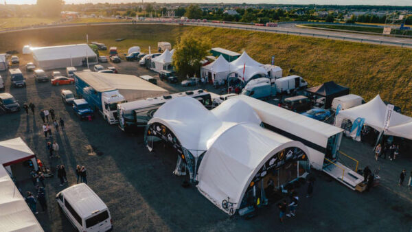 Tenten voor autoshows