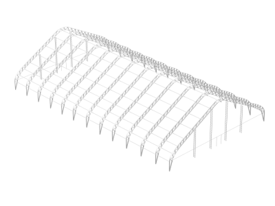 Prefab hangartenten